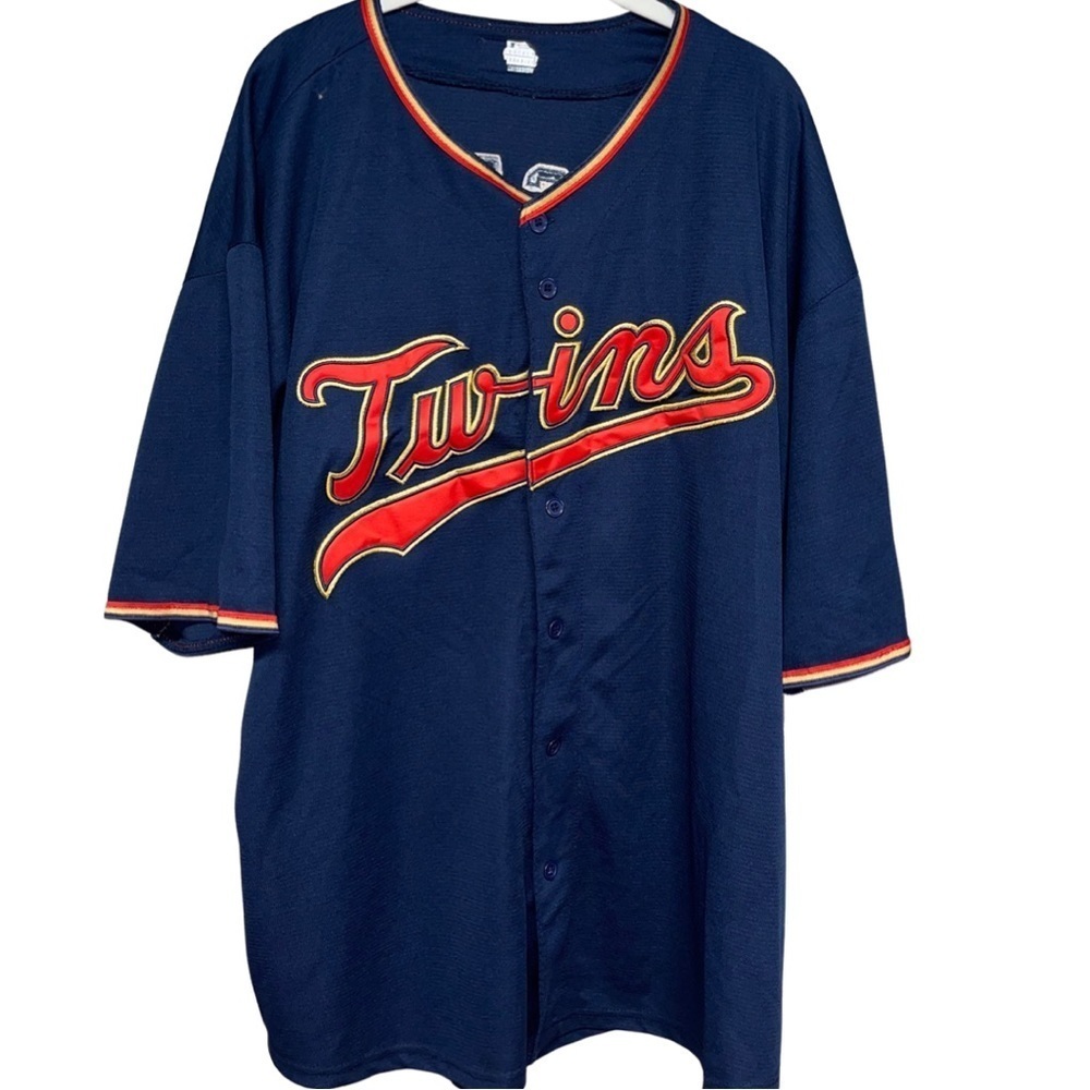 Majestic Minnesota Twins Button Down Jersey #20 Rosario.  Size: XL